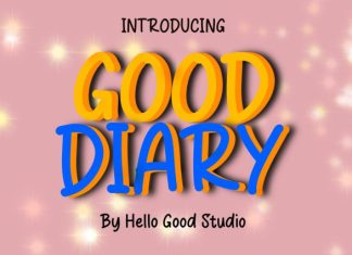 Good Diary Font preview image 1