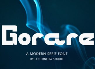 Gorare Font preview image 1