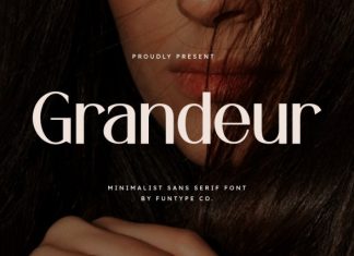 Grandeur Font preview image 1