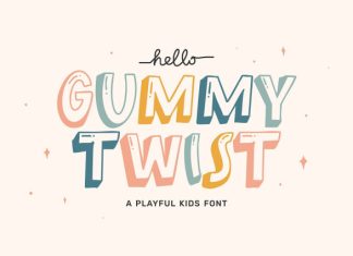 Gummy Twist Font preview image 1