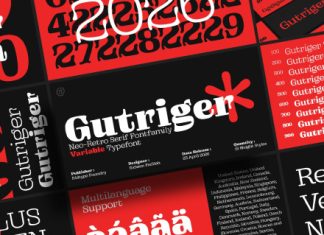 Gutriger Font preview image 3