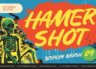 Hamer Shot Font preview image 1