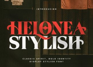 Helonea Font preview image 1