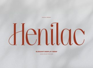 Henilac Font preview image 1