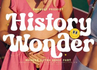 History Wonder Font preview image 1