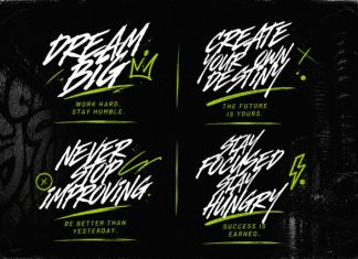 Hyper Squad – Freestyle Brush Font preview image 3