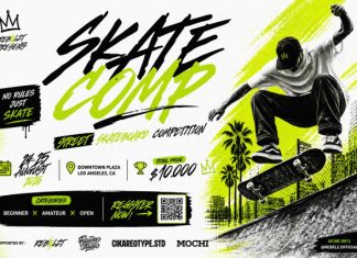 Hyper Squad – Freestyle Brush Font preview image 2