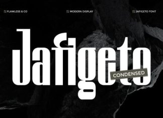 Jafigeto Font preview image 1
