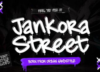 Jankora Street Font preview image 1