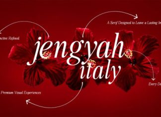 JengYah Font preview image 1