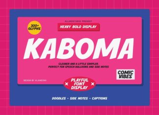 Kaboma Font preview image 1