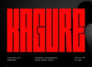 Kagure Font preview image 1