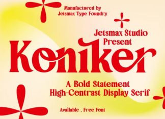 Koniker Font preview image 1