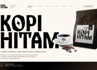 Kopi Hitam Font preview image 3