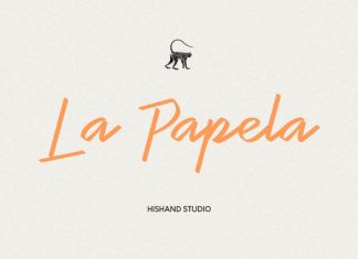 La Papela Font preview image 1
