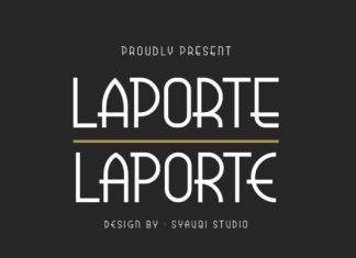 Laporte Font preview image 1