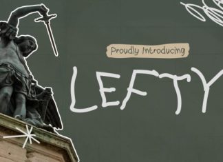 Lefty Font preview image 1