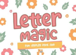 Letter Magic Font preview image 1