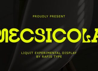 Mecsicola Font preview image 1