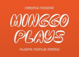 Minggo Plays Font preview image 1