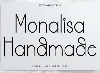 Monalisa Handmade Font preview image 1