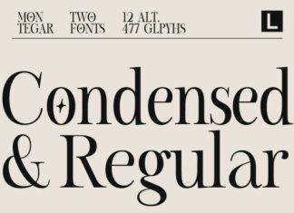 Montegar Font preview image 2