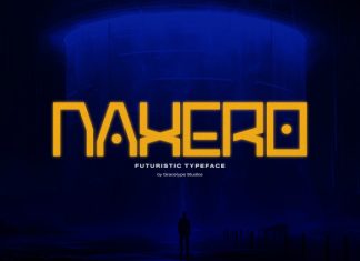 Naxero Font preview image 1