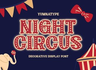 Night Circus Font preview image 1
