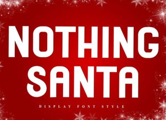 Nothing Santa Font preview image 1