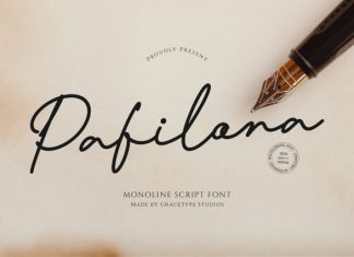 Pafilona Font preview image 1
