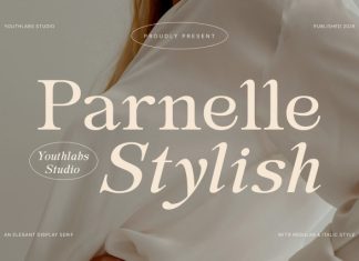 Parnelle Font preview image 1