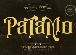 Patamo Font preview image 1