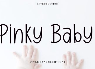 Pinky Baby Font preview image 1