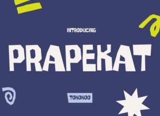 Prapekat Font preview image 1