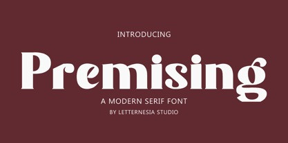 Premising Font preview image 1