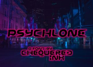 Psychlone Font preview image 1