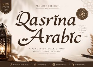 Qasrina Arabic Font preview image 1