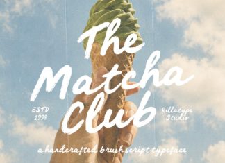 RT The Matcha Club Font preview image 1