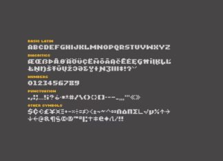 Raster Forge Font preview image 2