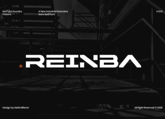 Reinba Font preview image 1