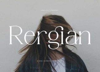 Rergian Font preview image 1