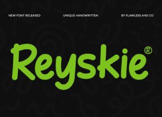 Reyskie Font preview image 1