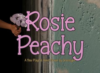 Rosie Peachy Font preview image 1