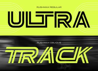 Rushmax Font preview image 3