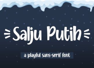 Salju Putih Font preview image 1