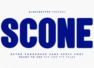 Scone Font preview image 1