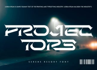 Serene Resort Font preview image 3