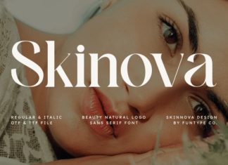 Skinova Font preview image 1