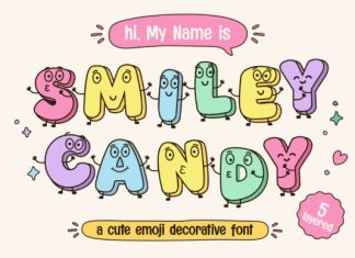 Smiley Candy Font preview image 1