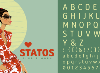 Statos Font preview image 2